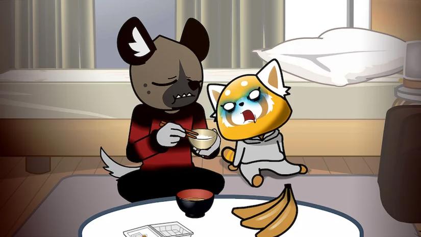 Immagine tratta da Aggretsuko