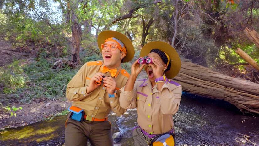 Immagine tratta da Al lavoro con Blippi!