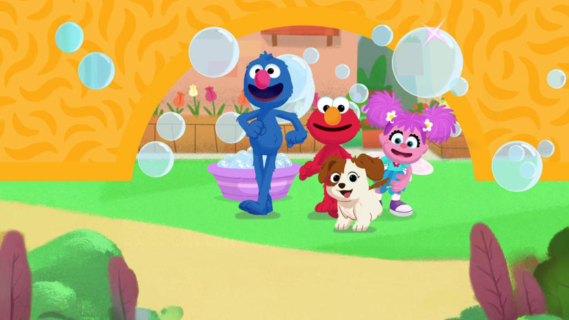 Immagine tratta da Amici pelosetti per sempre: Elmo e la cagnolina