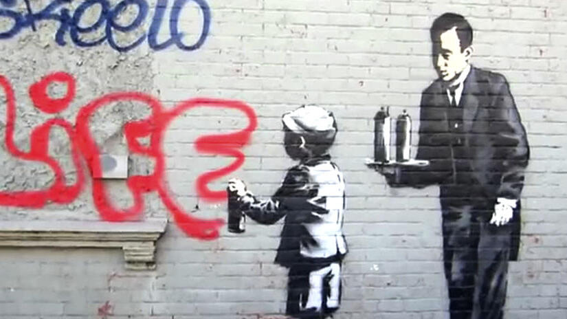 Immagine tratta da Banksy Does New York