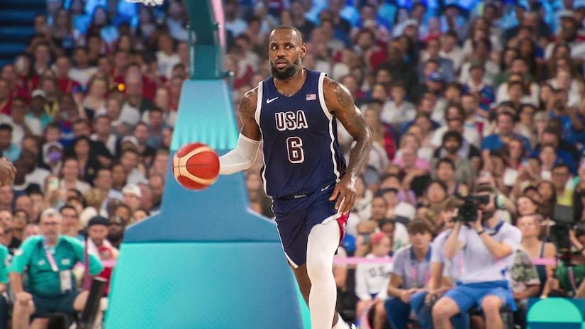 Immagine tratta da Court of Gold: il basket alle Olimpiadi di Parigi