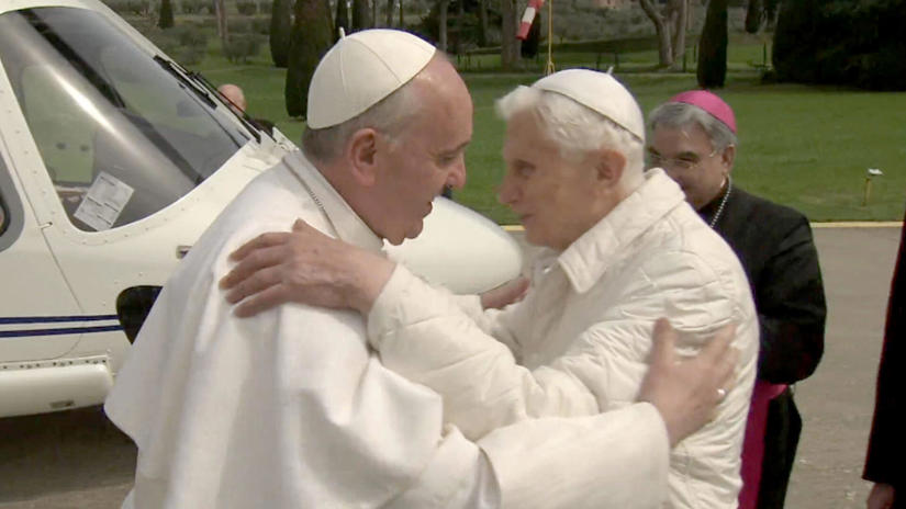 Immagine tratta da Francesco - Storia dell’elezione di un Papa