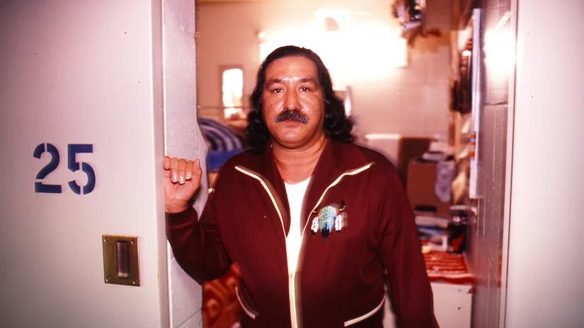 Immagine tratta da Free Leonard Peltier Immagine tratta da Free Leonard Peltier