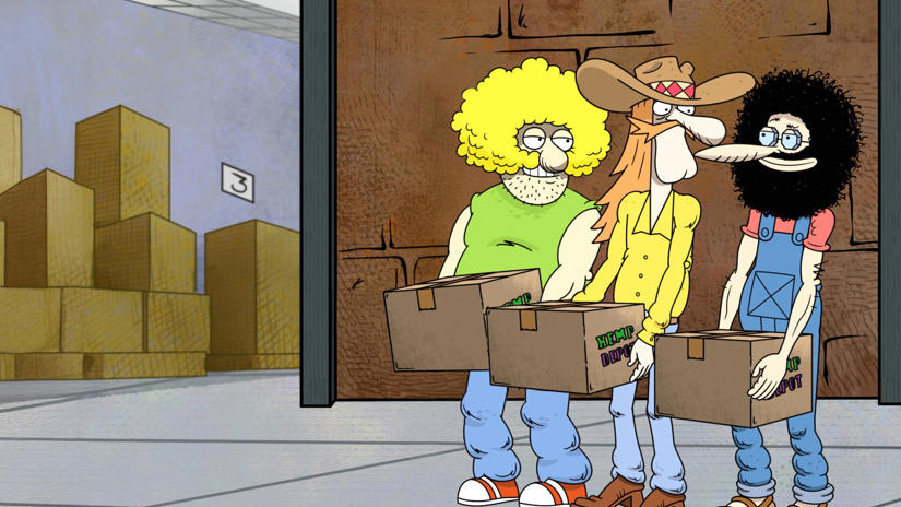 Immagine tratta da Freak Brothers Immagine tratta da Freak Brothers