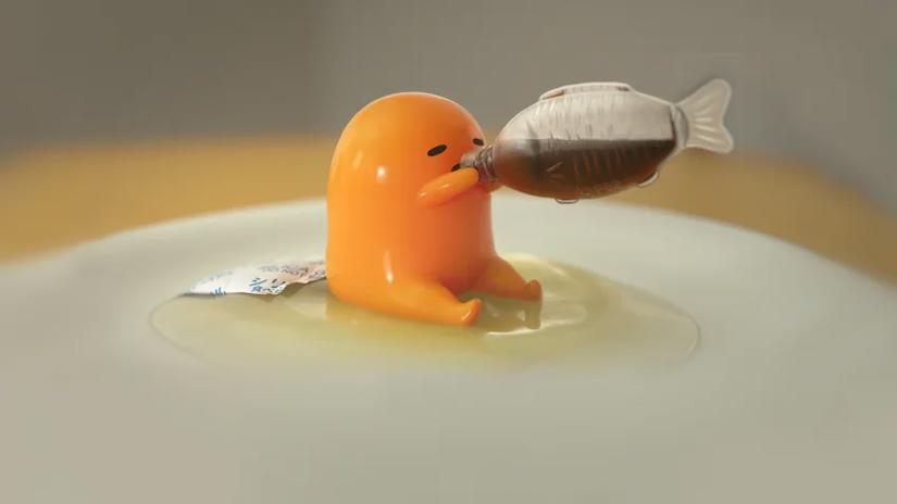 Immagine tratta da Gudetama: Un nuovo viaggio
