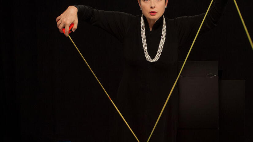 Immagine tratta da Isabella Rossellini's Green Porno Live!