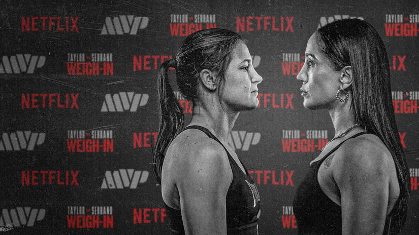 Immagine tratta da Katie Taylor vs. Amanda Serrano 3: Weigh-In