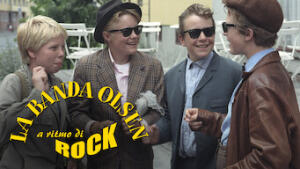 La banda Olsen a ritmo di rock