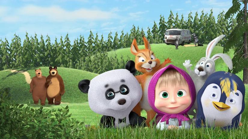 Immagine tratta da Masha e Orso Immagine tratta da Masha e Orso