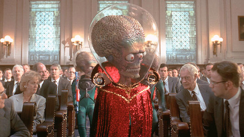 Immagine tratta da Mars Attacks!