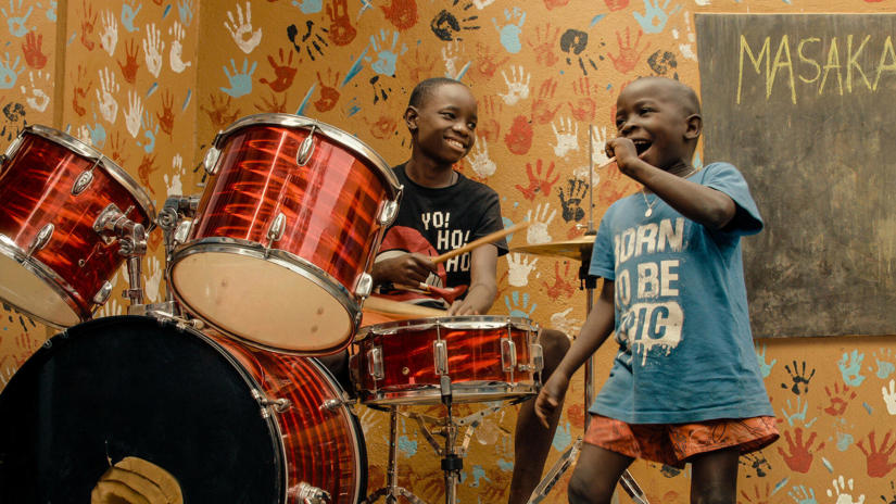 Immagine tratta da Masaka Kids, A Rhythm Within