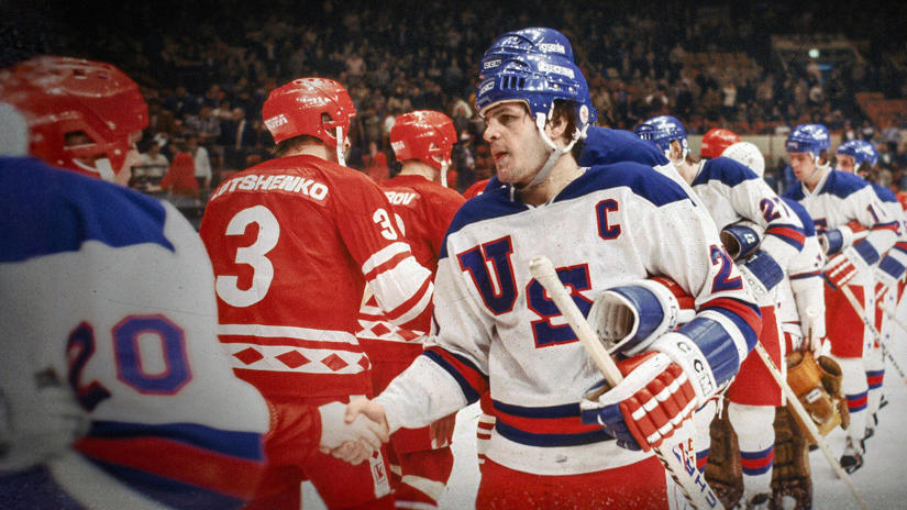 Immagine tratta da Miracle: la grande sfida a hockey