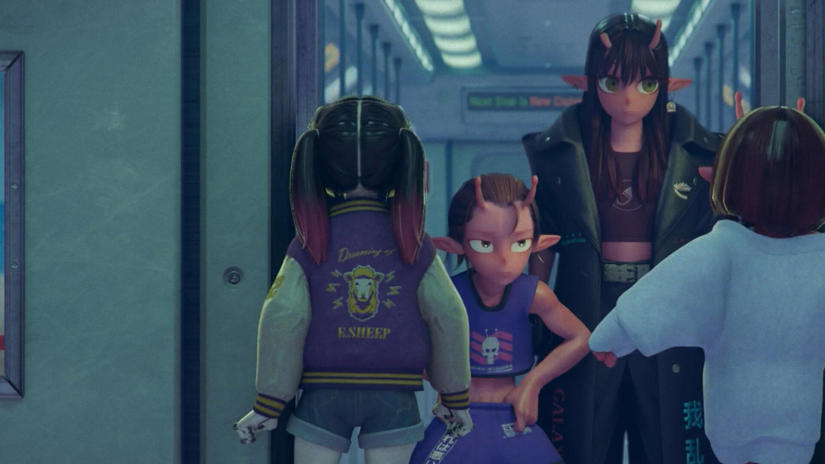 Immagine tratta da Milky☆Subway: The Galactic Limited Express - Il film Immagine tratta da Milky☆Subway: The Galactic Limited Express - Il film