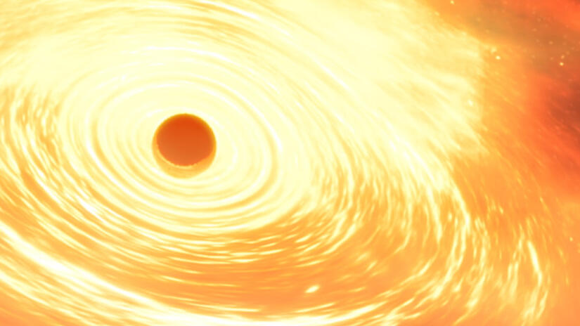 Immagine tratta da NOVA: L'apocalisse dei buchi neri
