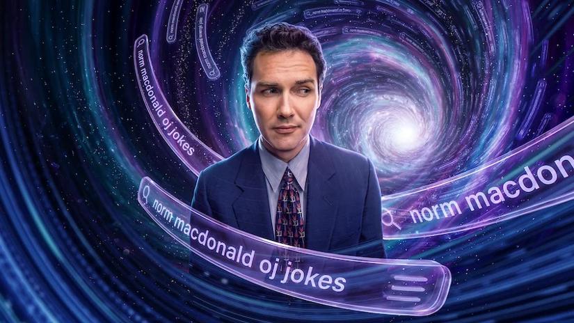 Immagine tratta da Norm: la storia di Norm Macdonald Immagine tratta da Norm: la storia di Norm Macdonald