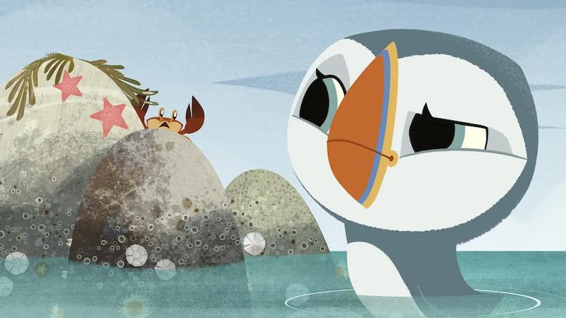 Immagine tratta da Puffin Rock Immagine tratta da Puffin Rock