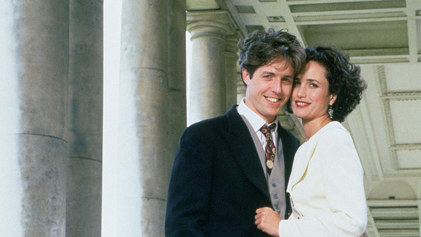 Immagine tratta da Quattro matrimoni e un funerale