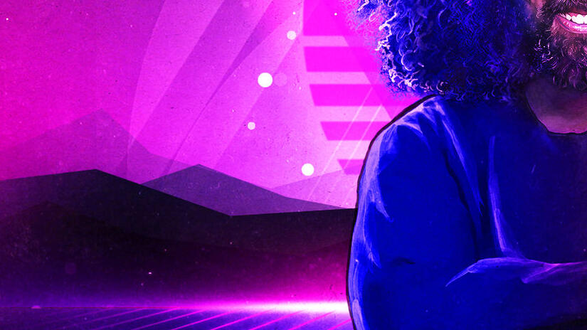 Immagine tratta da Reggie Watts: Spatial