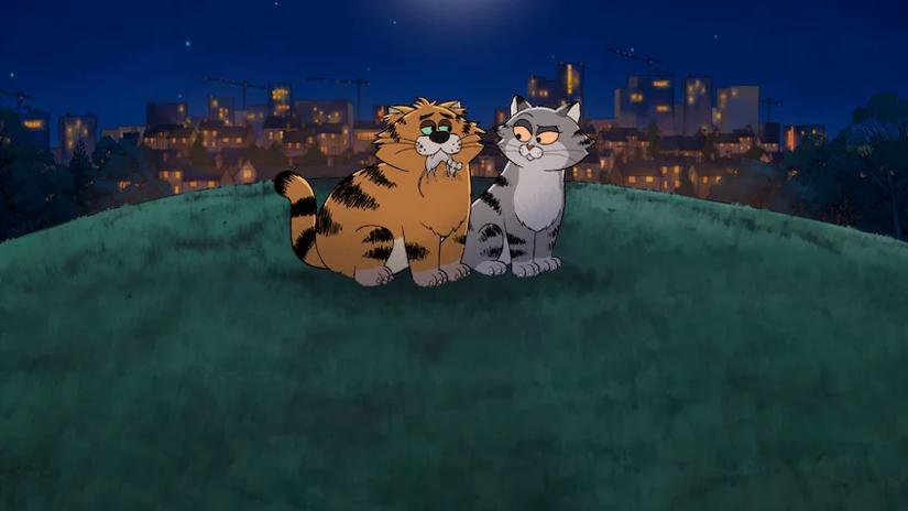 Immagine tratta da Ricky Gervais Alley Cats