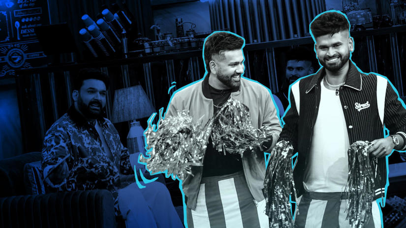 Immagine tratta da Rohit and Shreyas Turn Cheerleaders Immagine tratta da Rohit and Shreyas Turn Cheerleaders