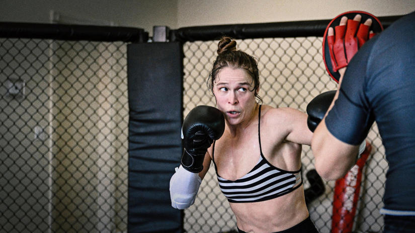 Immagine tratta da Rousey vs. Carano: conto alla rovescia