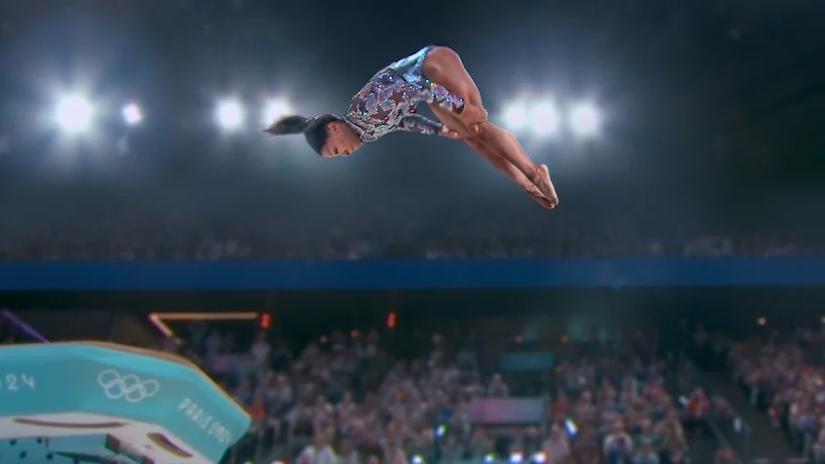 Immagine tratta da Simone Biles Rising: verso le Olimpiadi