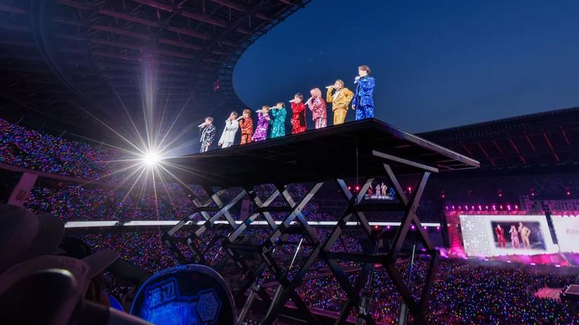 Immagine tratta da Snow Man 1st Stadium Live Snow World
