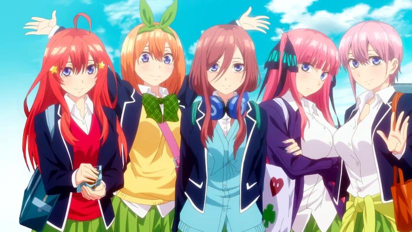 Immagine tratta da The Quintessential Quintuplets