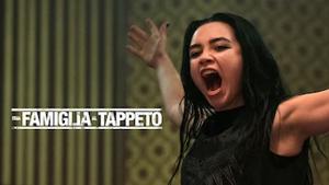 Una famiglia al tappeto