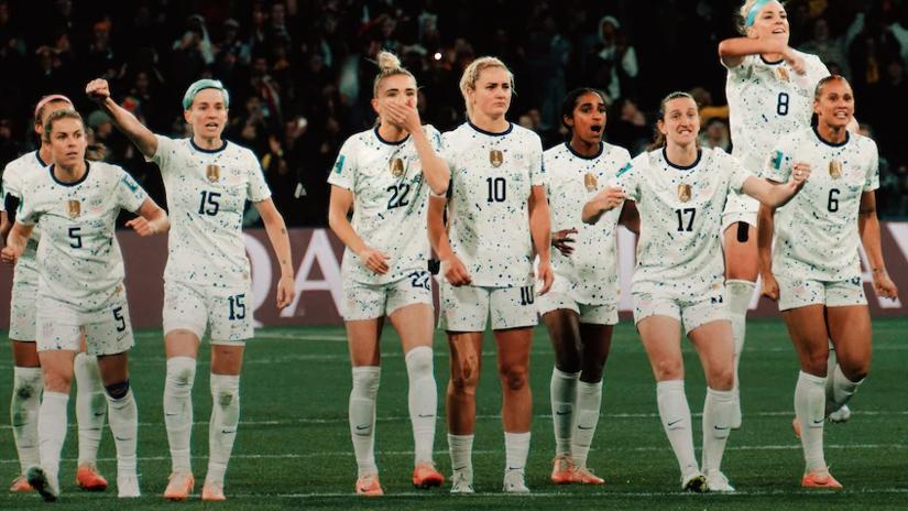 Immagine tratta da Under Pressure: la nazionale di calcio femminile USA