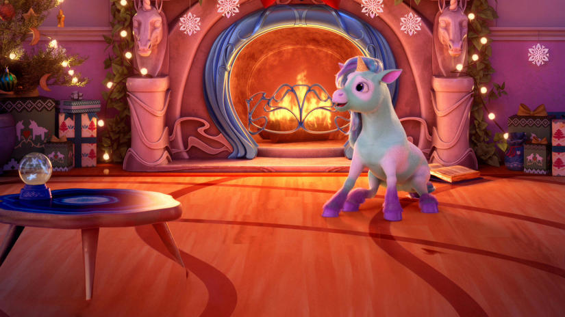 Immagine tratta da Unicorn Academy: Il camino