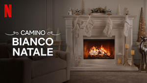 White Christmas Fireplace